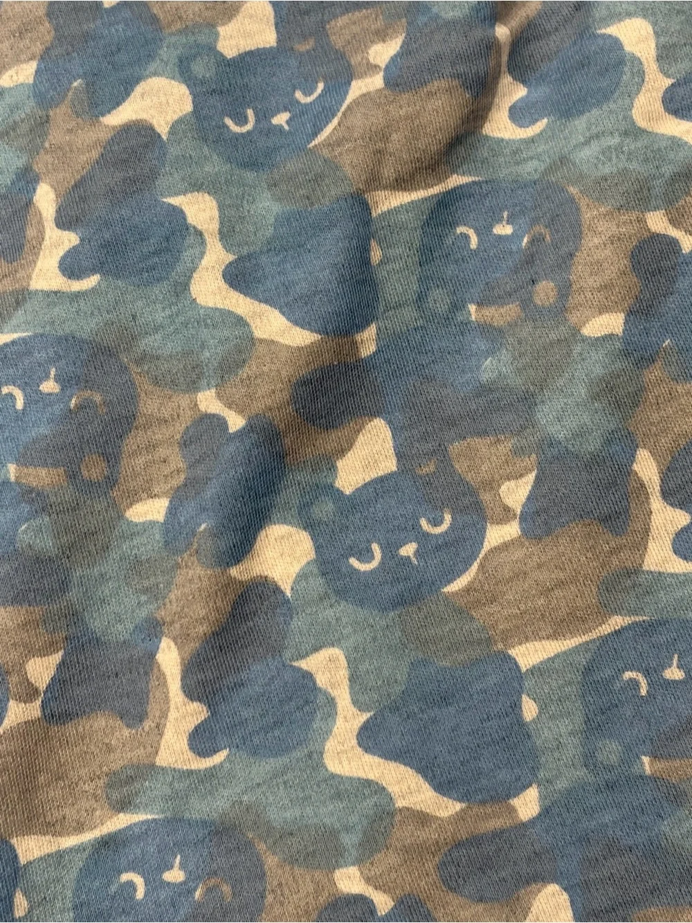 First Impressions blue kitten receiving blanket